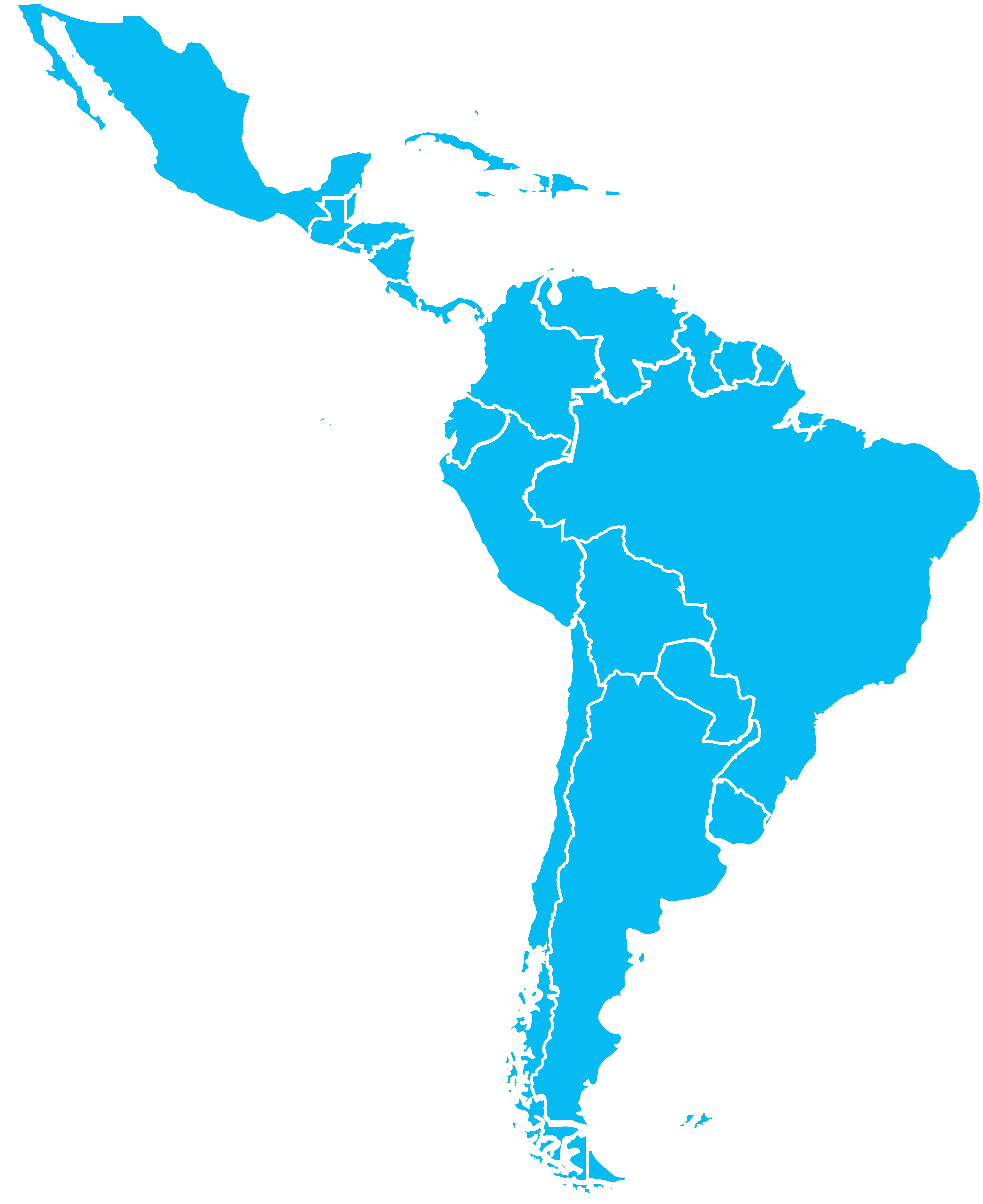 Mapa Latinoamerica